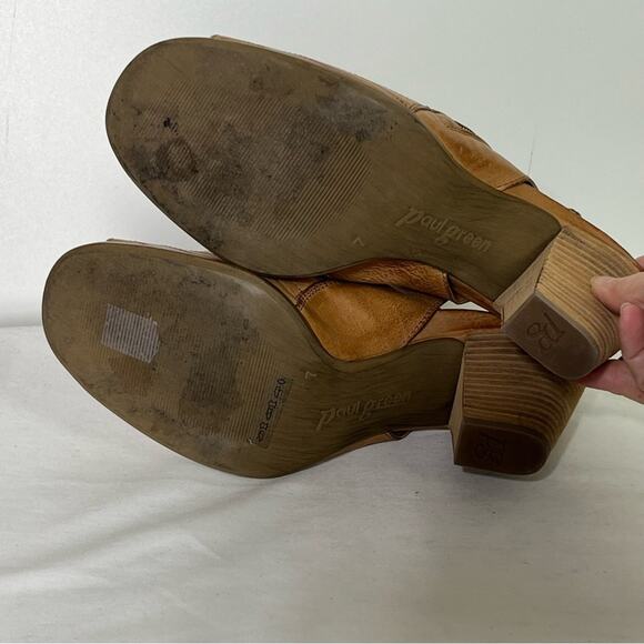 Paul Green Women's Cayanne Peep Toe High Heel Booties Size 7 - Picture 7 of 7